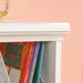Bookcase/Footboard, White finish Default -DTYStore