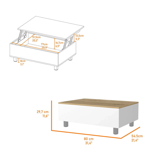 Boston Lift Top Coffee Table Default -DTYStore