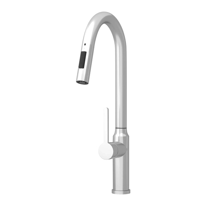 Bothwa Home 18.83' CUPC Certified Pull-down Kitchen Faucet (Brushed Nickel Finish) - DTY Store