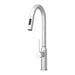 Bothwa Home 18.83' CUPC Certified Pull-down Kitchen Faucet (Brushed Nickel Finish) - DTY Store