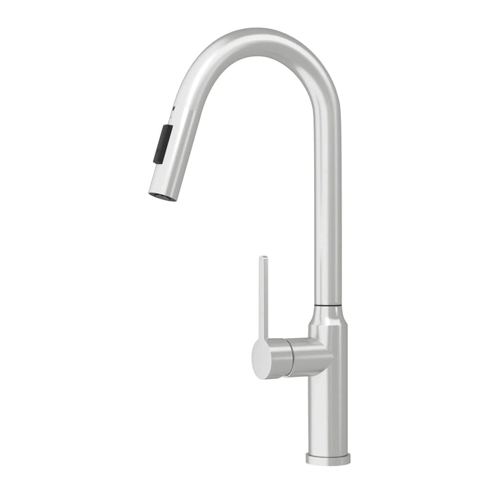 Bothwa Home 18.83' CUPC Certified Pull-down Kitchen Faucet (Brushed Nickel Finish) - DTY Store