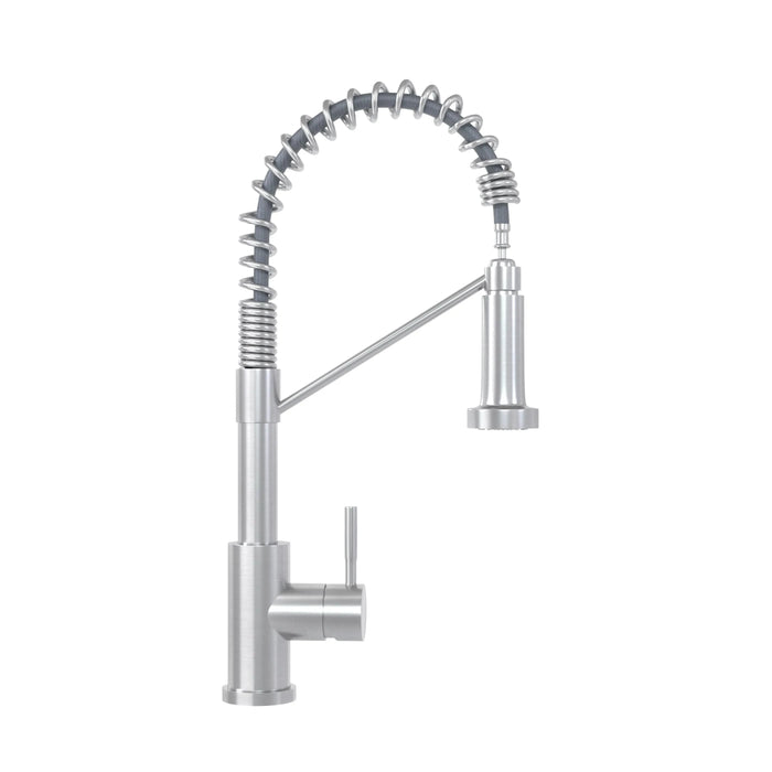 Bothwa Home CUPC Certified 19' Single Handle Kitchen Faucet (Brushed Nickel Finish) - DTY Store