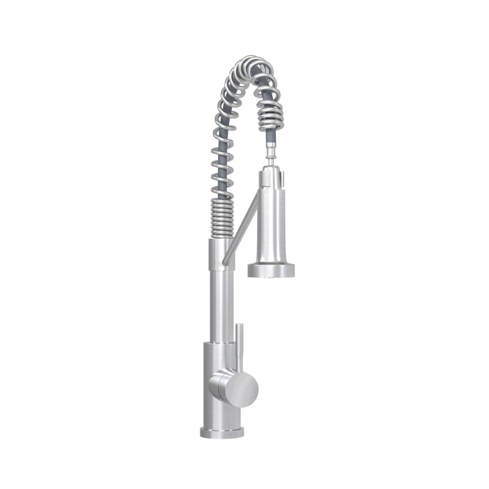 Bothwa Home CUPC Certified 19' Single Handle Kitchen Faucet (Brushed Nickel Finish) - DTY Store
