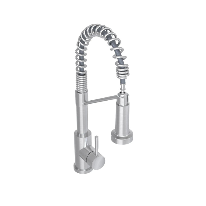 Bothwa Home CUPC Certified 19' Single Handle Kitchen Faucet (Brushed Nickel Finish) - DTY Store