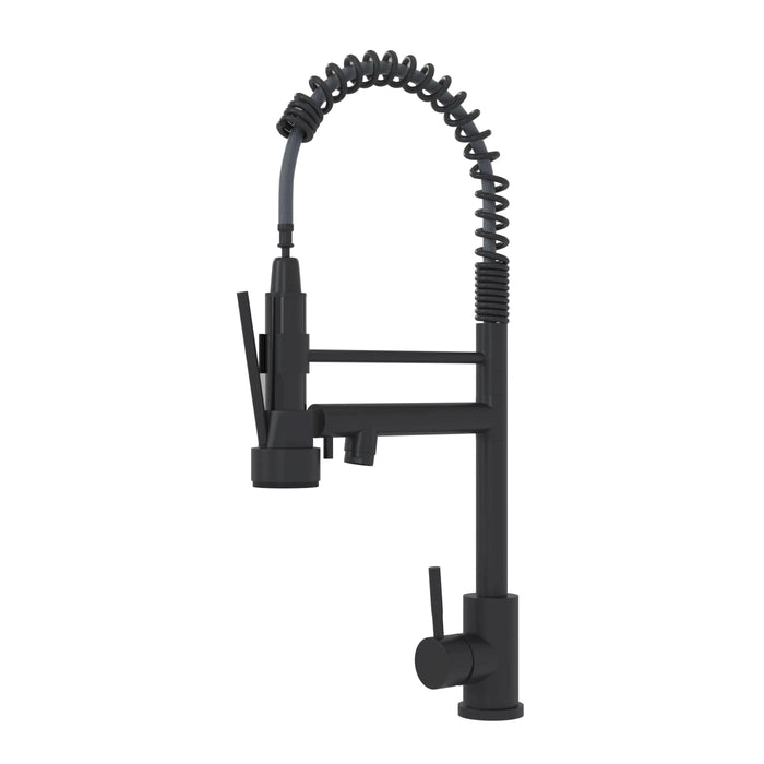 Bothwa Home CUPC Certified 19' Single Handle Kitchen Faucet (Matt Black Finish)- DTY Store