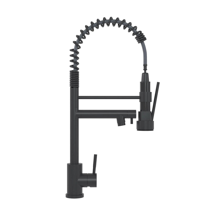 Bothwa Home CUPC Certified 19' Single Handle Kitchen Faucet (Matt Black Finish) - DTY Store