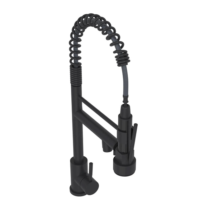 Bothwa Home CUPC Certified 19' Single Handle Kitchen Faucet (Matt Black Finish)- DTY Store