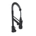 Bothwa Home CUPC Certified 19' Single Handle Kitchen Faucet (Matt Black Finish)- DTY Store