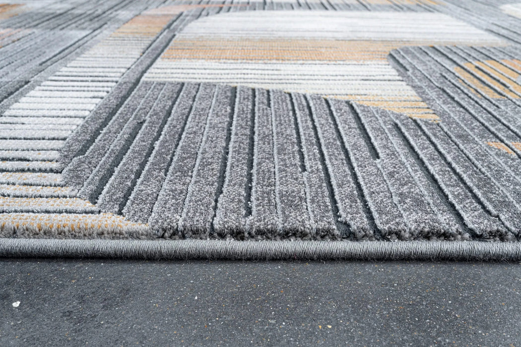 Brio Brixton Multi Color Polyester Blend Machine Woven Area Rug Default -DTYStore