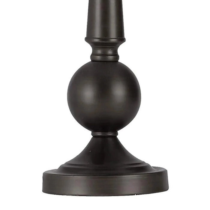 Bronze and Beige Table Lamps with Cone Shade (Set of 2) Default -DTYStore