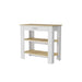 Brooklyn 40 Kitchen Island, Two Shelves, One Drawer Default -DTYStore