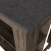 Brooklyn Kitchen Island, Three Concealed Shelves Default -DTYStore