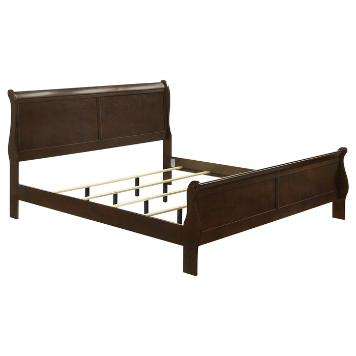 Bruno Cappuccino 4-piece Eastern King Bedroom Set Default -DTYStore