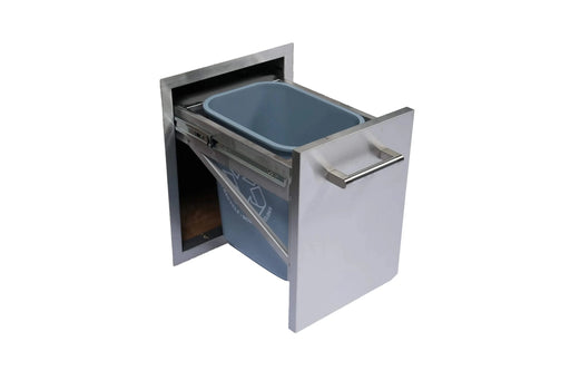 Built-in Outdoor Kitchen 32 inch LPG Gas Grill 60000 BTU Stainless Steel Four burners Grill with Infrared Rear Bunrer and Door and Drawer Combo and Drop in Stainless Steel 304# Sink with BBQ Tool Set-DTYStore