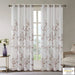 Burnout Printed Curtain Panel(Only 1 Pc Panel) Default -DTYStore