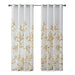 Burnout Printed Curtain Panel Default -DTYStore