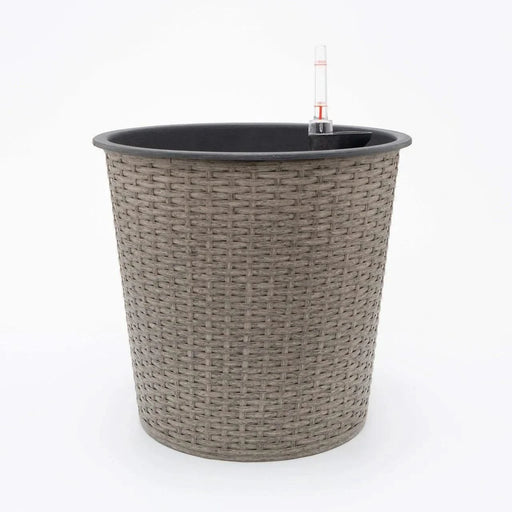 CATLEZA Round Wicker Planter -DTYStore