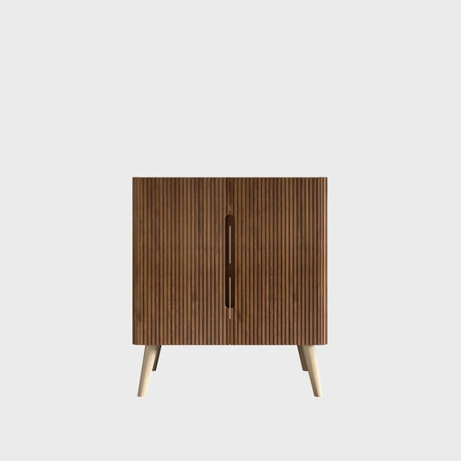 CC0430F305 Etna 30' Striped Walnut Bathroom Vanity WITHOUT Sink, Freestanding Bathroom Cabinet for Modern Bathroom Default -DTYStore