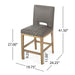 COUNTER STOOL Default -DTYStore