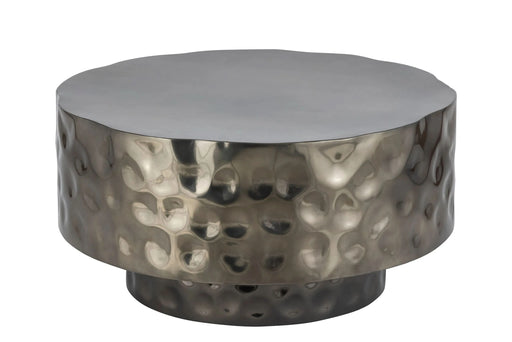 CT-90-30-30 Modern Style Coffee Table made with Metal in Nickel(NJ Inventory) Default -DTYStore