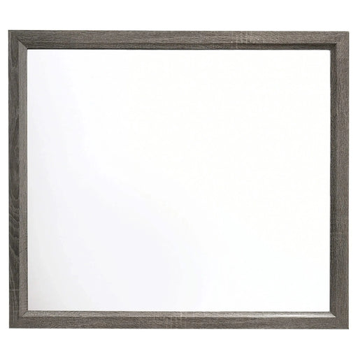 Carina Grey Oak and Black 4-piece Eastern King Panel Bedroom Set Default -DTYStore