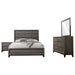 Carina Grey Oak and Black 4-piece Queen Panel Bedroom Set Default -DTYStore