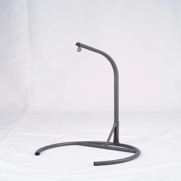 Cat Swing Bed with Stand & Cushion, Cat Egg Chair with Rattan Wicker Appearance, Indoor Hanging Swinging Cat Bed for Cats, Small Dogs, and Small Animals,Yellow Default -DTYStore