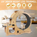 Cat Wheel 6-in-1 Cat Exercise Wheel,Upgraded Cat Wheel Exerciser for Indoor Cats,Large Cat Treadmill,Cat Running Wheel with Silent Wheel,Cat Walking Wheel Cat Furniture Cat Toys - DTY Store