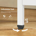 Cat litter box enclosure for bathroom, Hidden Litter Pet Washroom with Divider, Indoor Cat House for Large Cats, White- DTY Store