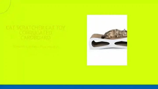 Cat scratcher cat toy corrugated cardboard Default -DTYStore