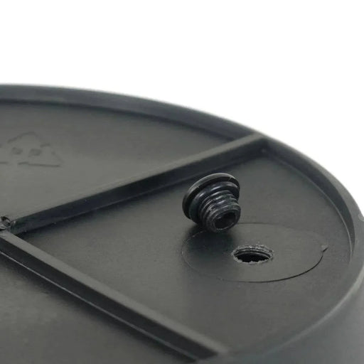 Catleza 10.2" Self-watering Wicker Decor Planter for Indoor and Outdoor - Round Gray -DTYStore