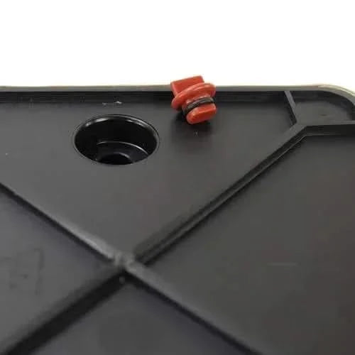 Catleza Composite Self-watering Square Planter Box - High 13 inches White -DTYStore