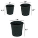 Catleza Nursery Plant Pot - Garden Plastic Pots with Drainage (5-Pack) Square -DTYStore