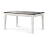 Caylie - Fix Top Dining Table - White Default -DTYStore