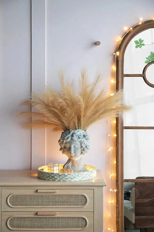 Cement Bust Wall Planter - Indoor Outdoor Home Garden Decor, 8' x 9' x 11.5' Default -DTYStore