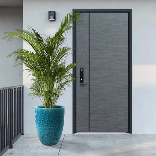 Ceramic Flowerpot, Modern Planter for Patio, Garden, Windowsill - Cyan Default -DTYStore