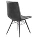 Charcoal and Gunmetal Tufted Back Dining Chairs (Set of 4) Default -DTYStore