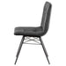 Charcoal and Gunmetal Tufted Back Dining Chairs (Set of 4) Default -DTYStore