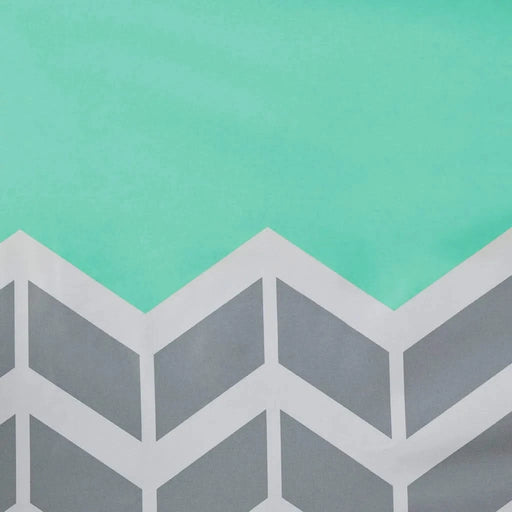 Chevron Printed Room Darkening Grommet Top Panel Pair Default -DTYStore