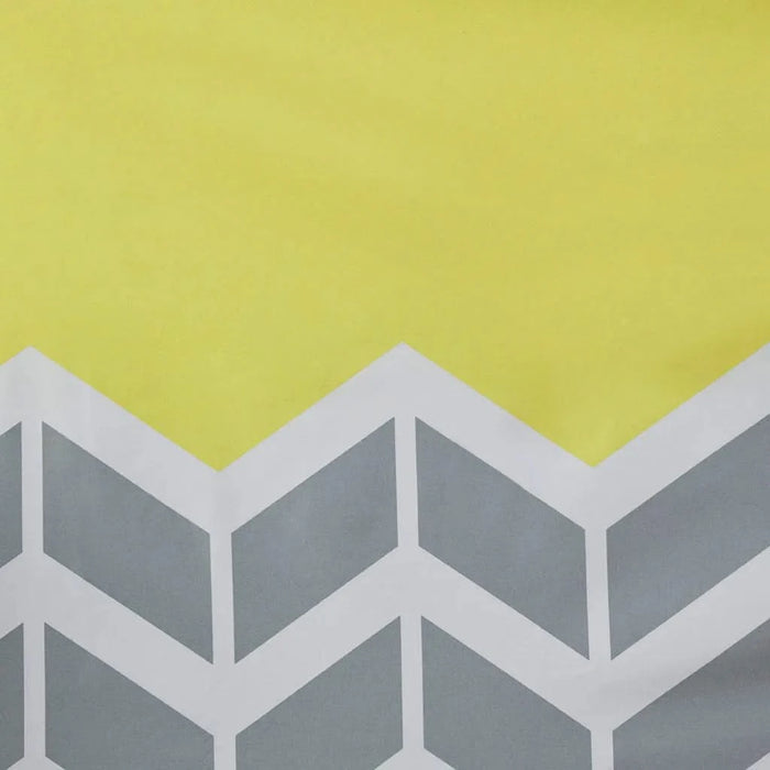 Chevron Printed Room Darkening Grommet Top Panel Pair Default -DTYStore