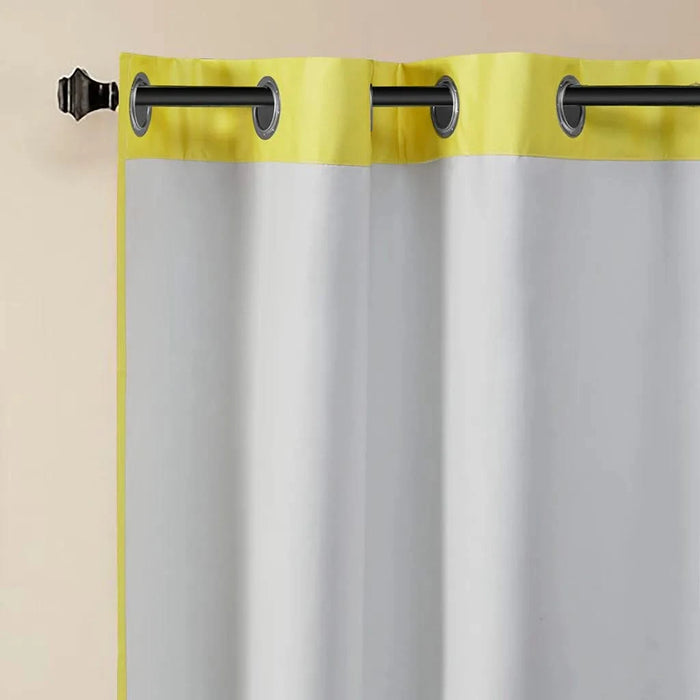 Chevron Printed Room Darkening Grommet Top Panel Pair Default -DTYStore