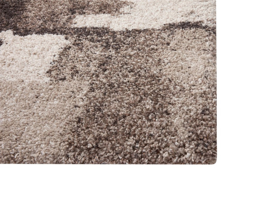 Chocolate/Ivory/Tan Area Rug 5x8 Default -DTYStore