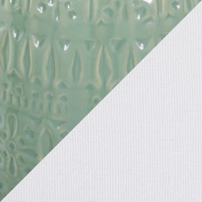 Claudia 20' Contemporary Ceramic Accent Lamp in Sage Green Ceramic, Polished Nickel Accents and White Linen Shade from Grandview Gallery by LumiSource - Set of 2 Default -DTYStore