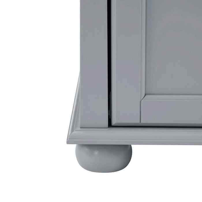 Clothes hanger Hall Tree Storage Bench Shoe Rack for Entryway, Hall Tree with Bench and Shoe Storage, Hall Tree Entryway Bench with Rattan Door Gray, 40.16'W*18.58'D*64.17'H Default -DTYStore