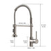 Commercial Kitchen Faucet with Pull Down Sprayer, Single Handle Single Lever Kitchen Sink Faucet - DTY Store