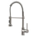 Commercial Kitchen Faucet with Pull Down Sprayer, Single Handle Single Lever Kitchen Sink Faucet- DTY Store