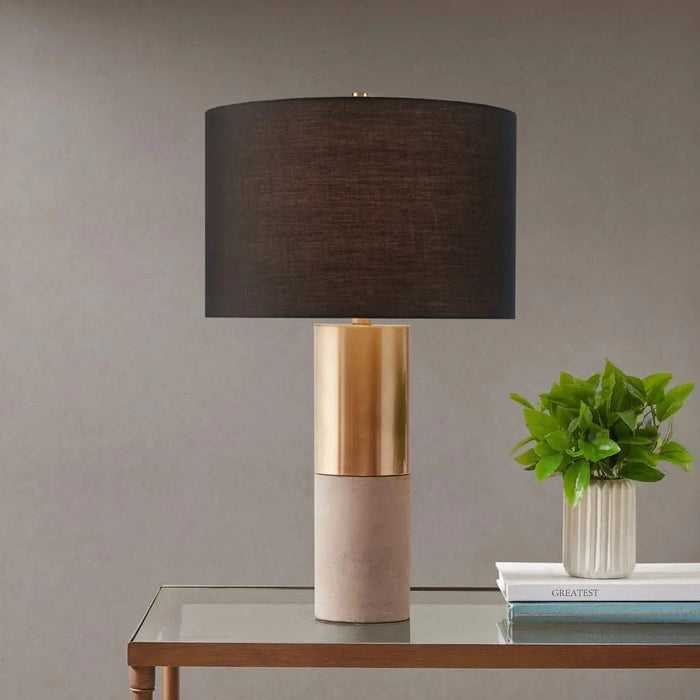 Concrete Table Lamp Default -DTYStore