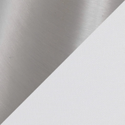 Cone 64' Contemporary Metal Floor Lamp in Brushed Nickel with White Linen Shade from Grandview Gallery by LumiSource Default -DTYStore