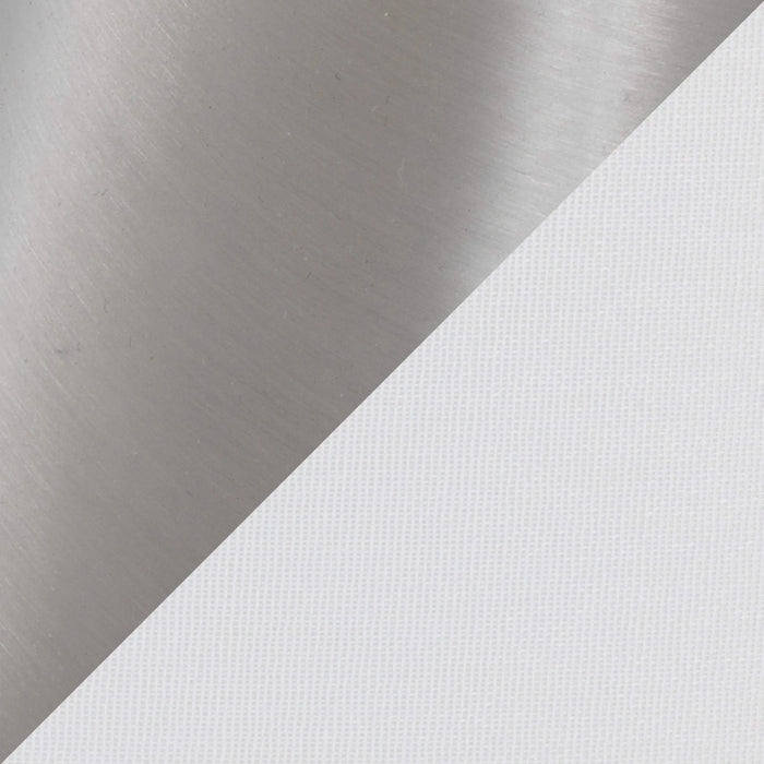 Cone 64' Contemporary Metal Floor Lamp in Brushed Nickel with White Linen Shade from Grandview Gallery by LumiSource Default -DTYStore