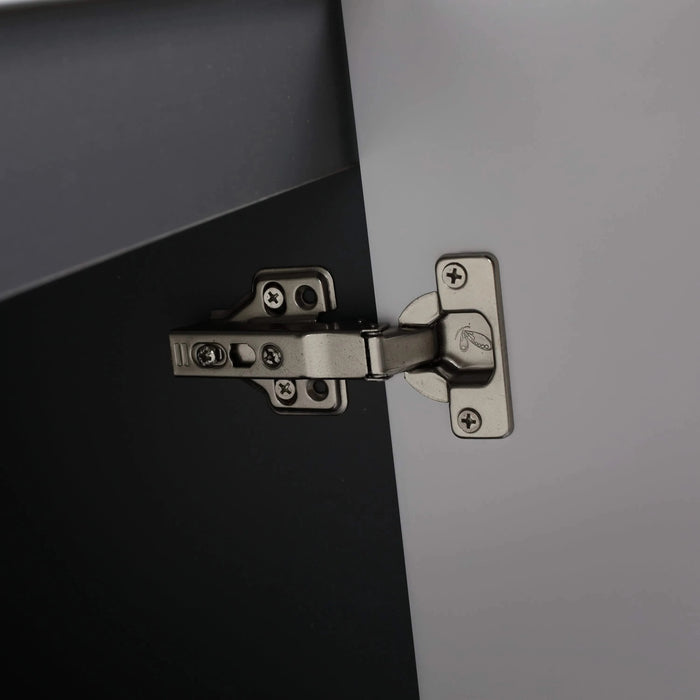 Contemporary 30' Freestanding Bathroom Vanity with Soft-Close Cabinet Doors in White Plywood,Excluding Sink Default -DTYStore